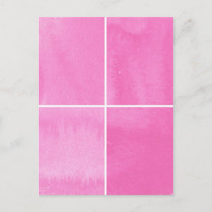 buntes Aquarell-Hintergrund für deine 2 Postkarte