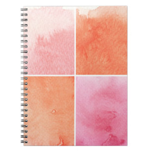 buntes Aquarell Notizblock