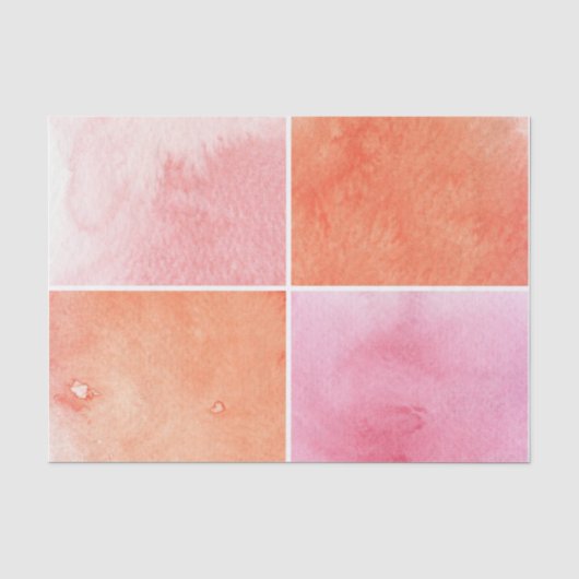 buntes Aquarell Seidenpapier (Vorderseite)