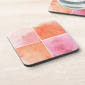 buntes Aquarell Untersetzer (Linke Seite)