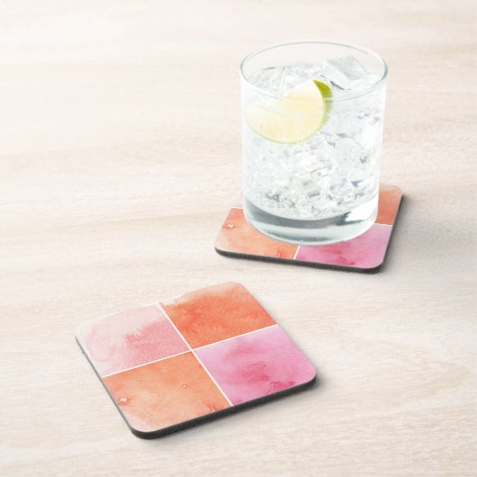 buntes Aquarell Untersetzer (Rechte Seite)