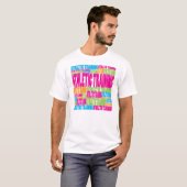 Buntes athletisches Training T-Shirt (Vorne ganz)