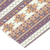 Buntes aztekisches Muster Kurzer Tischläufer (Ecke)