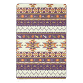 Buntes aztekisches Muster Mini Klemmbrett (Rückseite)