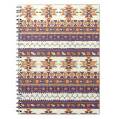 Buntes aztekisches Muster Notizblock (Vorderseite)