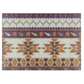 Buntes aztekisches Muster Schneidebrett (Vorderseite)