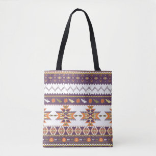 Buntes aztekisches Muster Tasche