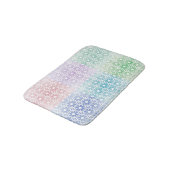 Buntes Badezimmer-Matten Badematte (Schrägansicht)