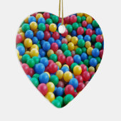 Buntes Ball-Gruben-Ball-Kinderspiel Keramik Ornament (Rechts)