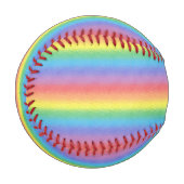 Buntes Baseball mit Frost-Effekt (Vorderseite Links)