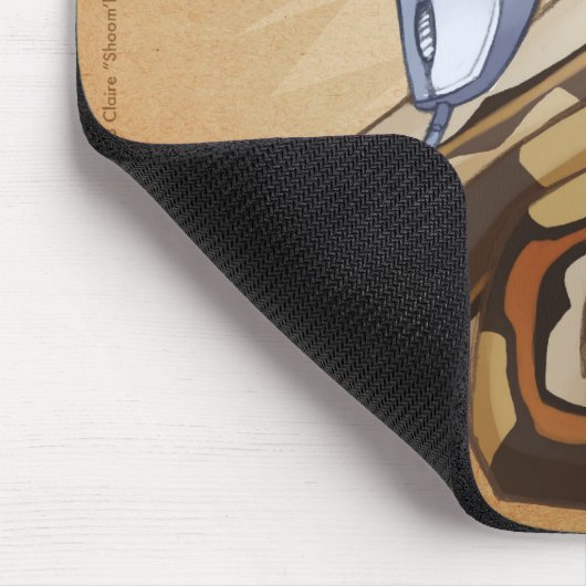 Buntes BCI Mousepad (Ecke)