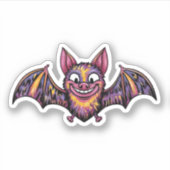 Buntes Becken Aufkleber (Vorderseite)