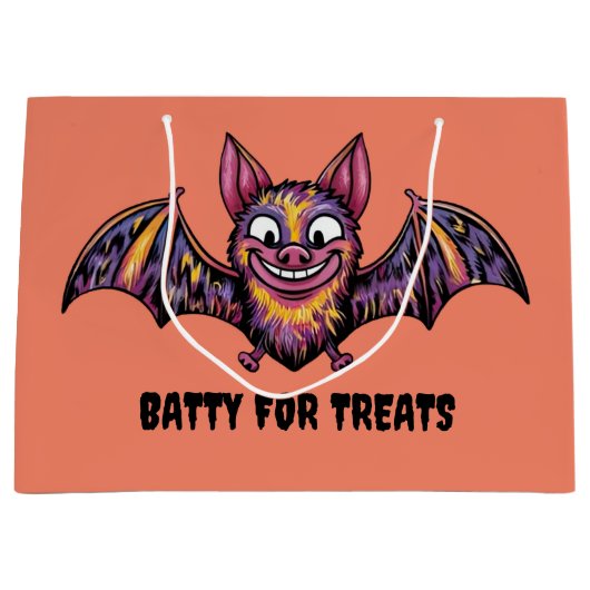 Buntes Becken Große Geschenktüte (Vorderseite)