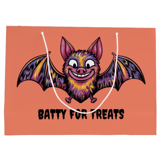 Buntes Becken Große Geschenktüte (Rückseite)