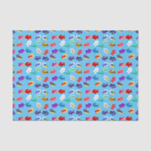 Buntes Betta Aquarium-Fisch-Seidenpapier Seidenpapier