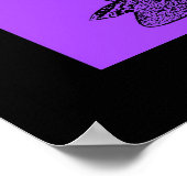 Buntes Biber Poster (Ecke)