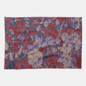 Buntes Blatt- und Blumentarnungsmuster Handtuch (Horizontal)