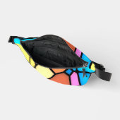 Buntes Bleiglas Bauchtasche (Offen)