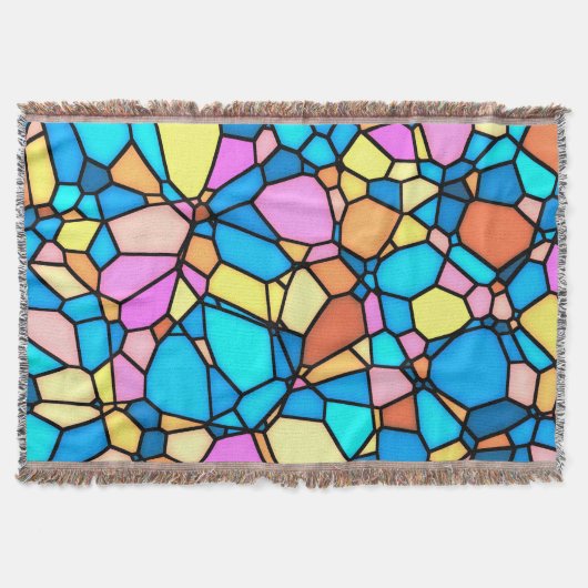 Buntes Bleiglas Decke (Vorderseite)