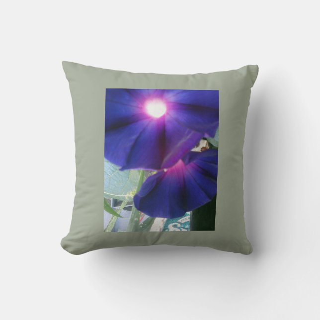 Buntes Blumen Kissen (Vorderseite)