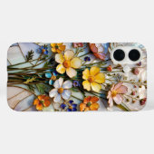 Buntes Blumenbouquet iPhone-Hülle Warme Töne Case-Mate iPhone Hülle (Rückseite (Horizontal))