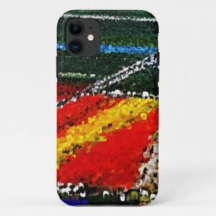 Buntes Blumenfeld Gemälde iPhone-Hülle Case-Mate iPhone Hülle