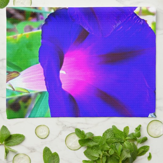 Buntes BlumenGeschirrtuch Geschirrtuch (Gefaltet)