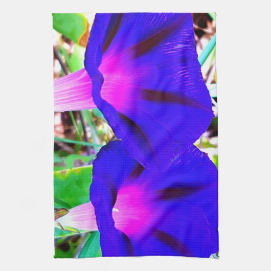 Buntes BlumenGeschirrtuch Geschirrtuch (Vertikal)