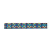 Buntes Blumenmuster Einladungsbanderole (Flach)