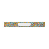 Buntes Blumenmuster Einladungsbanderole (Flach)