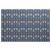 Buntes Blumenmuster Stoff (Fat Quarter (45,7 x 55,9 cm))