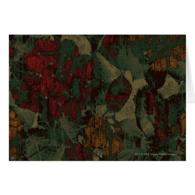 Buntes Blumentarnungsmuster (Vorderseite (Horizontal))