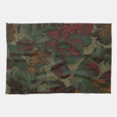 Buntes Blumentarnungsmuster Handtuch (Horizontal)