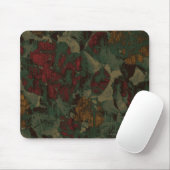 Buntes Blumentarnungsmuster Mousepad (Mit Mouse)