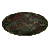 Buntes Blumentarnungsmuster Schneidebrett (Ecke)