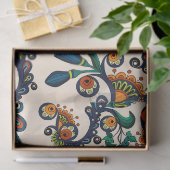 Buntes Bohemisches Boho MOD Hippy Chic-Muster Seidenpapier (Geschenk)