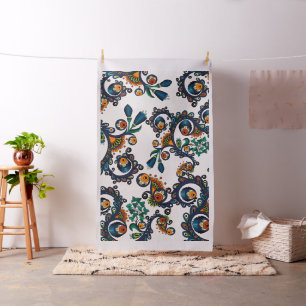 Buntes Bohemisches Boho MOD Hippy Chic-Muster Stoff