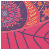 Buntes Bohemisches Boho MOD Hippy Chic-Muster Stoff (Nahaufnahme)