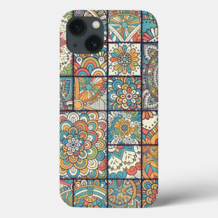Buntes Bohemisches Mandala-Patchwork Case-Mate iPhone Hülle