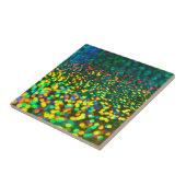 Buntes Bokeh Fliese (Seite)