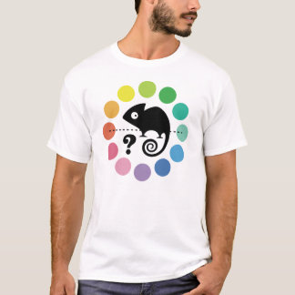 Buntes Chamäleon T-Shirt