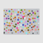 Buntes Confetti-Kunst-Seidenpapier Seidenpapier (Vorderseite)