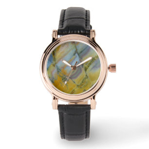 Buntes Crayola Jasper Armbanduhr