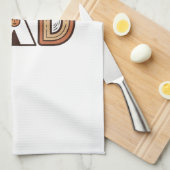 Buntes Dad-Tipi-Lettering-Shirt-Design_1 Geschirrtuch (Viertel Falte)