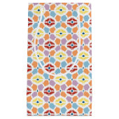 Buntes Diamanten ikat geometrisch Kleine Geschenktüte (Vorderseite)