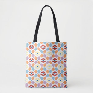 Buntes Diamanten ikat geometrisch Tasche