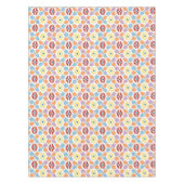 Buntes Diamanten ikat geometrisch Tischdecke (Vorderseite)