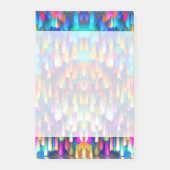 Buntes digitales Kunstspritzen der Anmerkungen Post-it Klebezettel (Vorderseite)