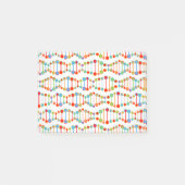 Buntes DNS-Strukturmuster Post-it Klebezettel (Vorderseite)