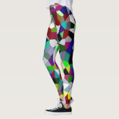 Buntes Durcheinander Leggings (Links)